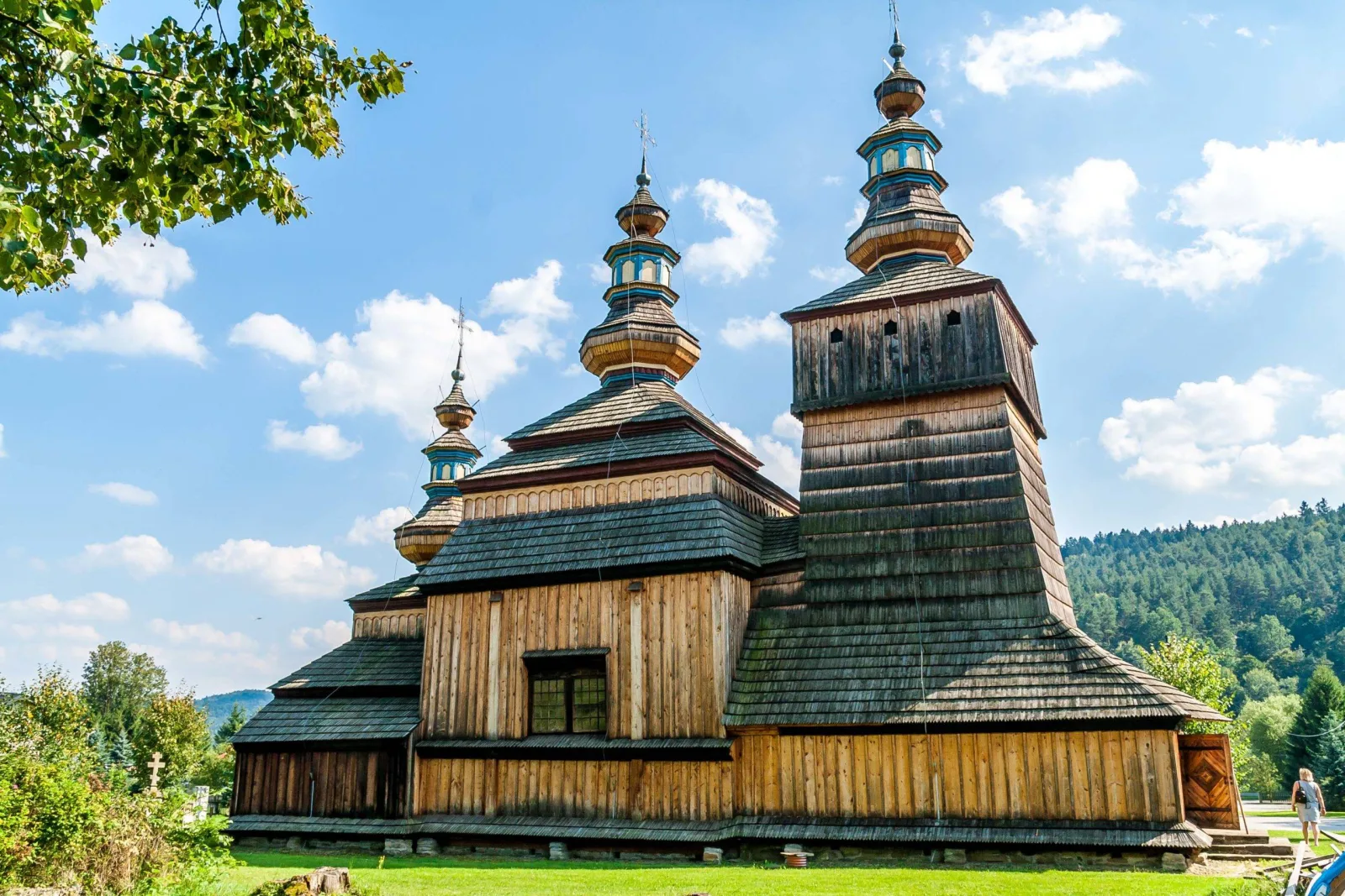 Drewniana cerkiew świętych Kosmy i Damiana w Krempnej